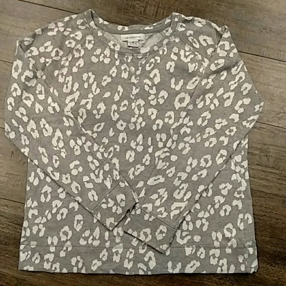 Womens long sleeve, lightweight sweatshirt